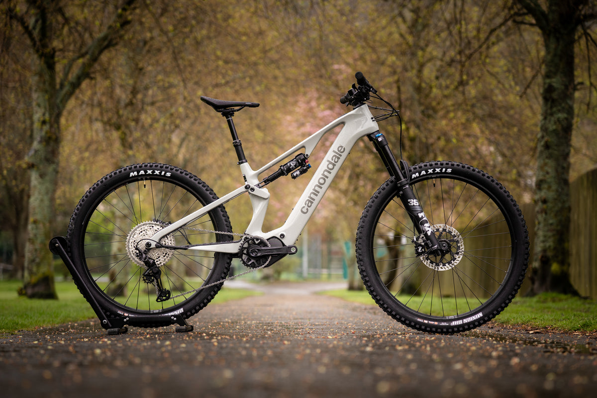 Cannondale Moterra SL2 in Tiger Shark at Tweed Valley Bikes