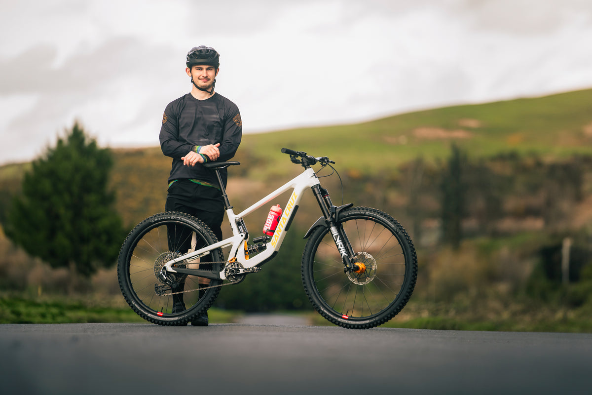 Jake Ebdon with his custom Bronson CC