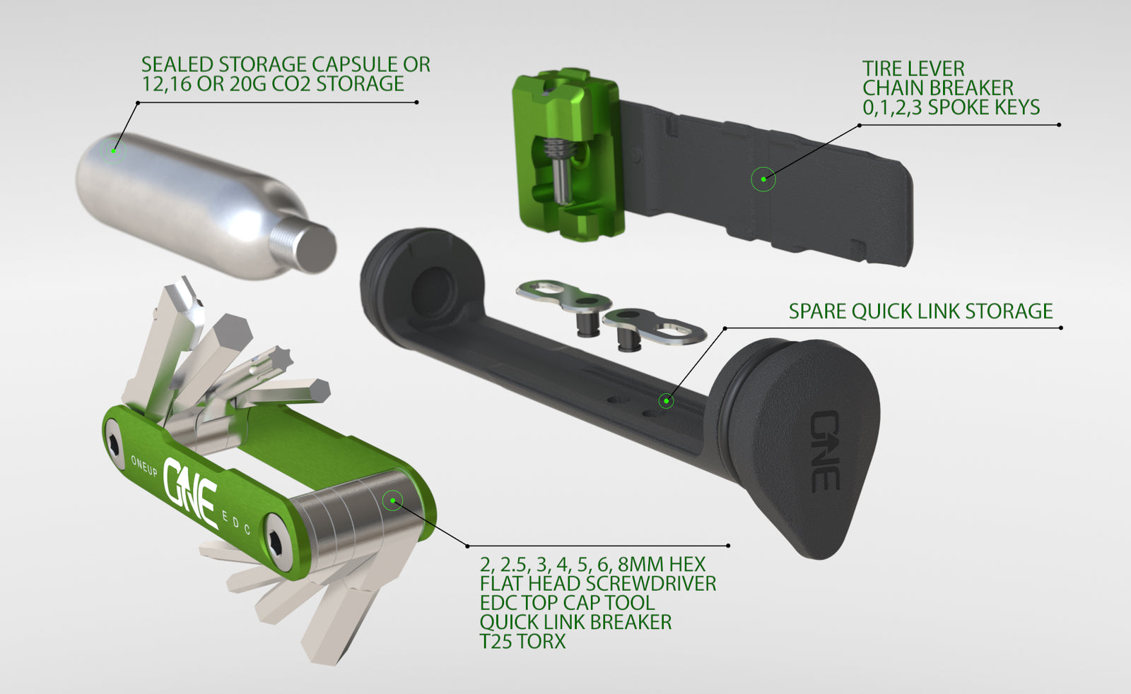 One Up Components EDC Tool at Tweed Valley Bikes