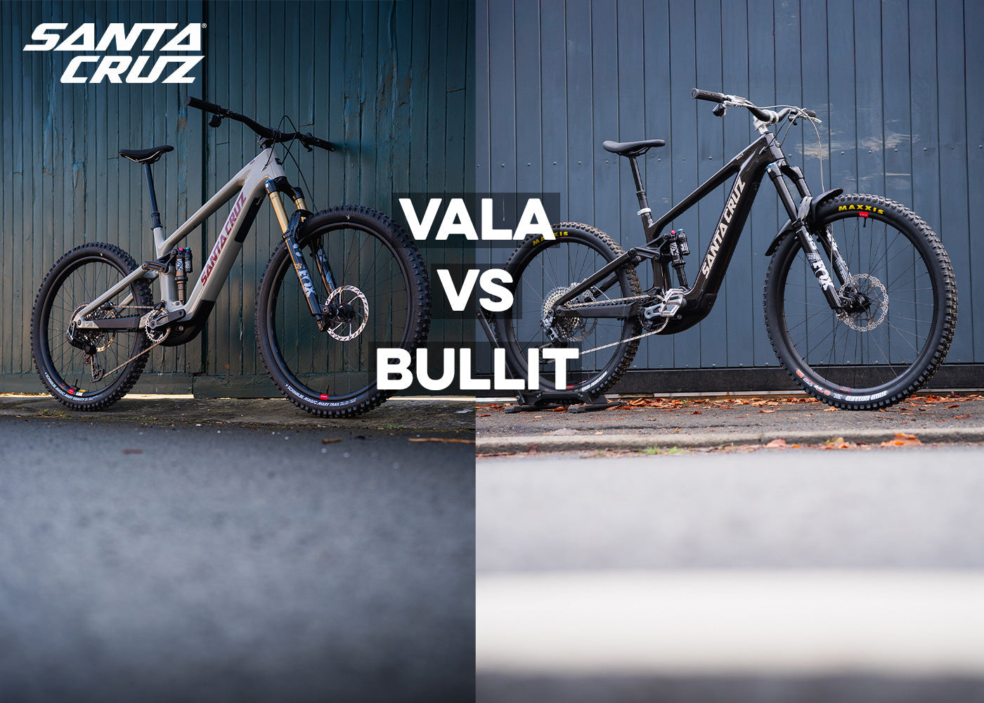 Santa Cruz Vala and Bullit E Bikes