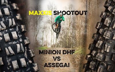 The Ultimate Front Tire Shootout: Maxxis Minion DHF vs Maxxis Assegai