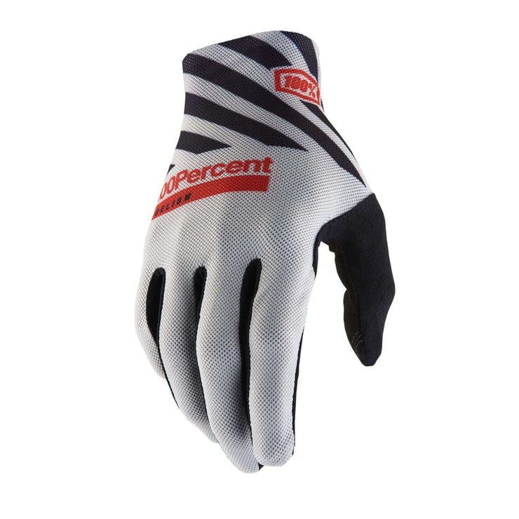 100% Celium Glove in Grey at Tweed Valley Bikes