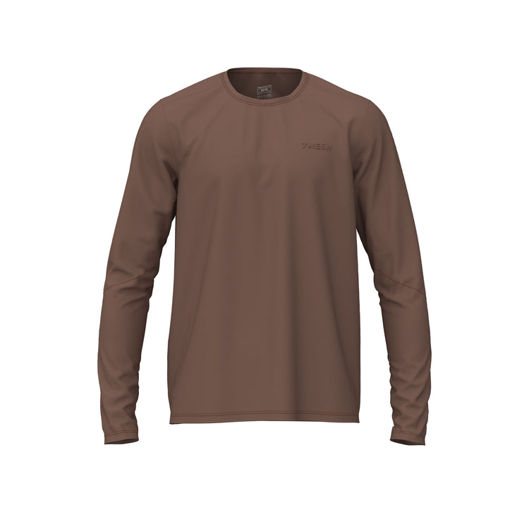 7mesh Atlas Long Sleeve in Toffee Brown