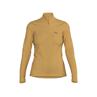 7mesh Callaghan Womens Jersey in Oak Yellow at Tweed valley Bikes