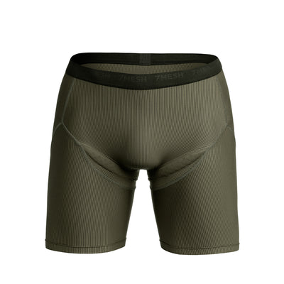 7mesh Foundation Boxer Brief in Thyme at Tweed Valley Bikes