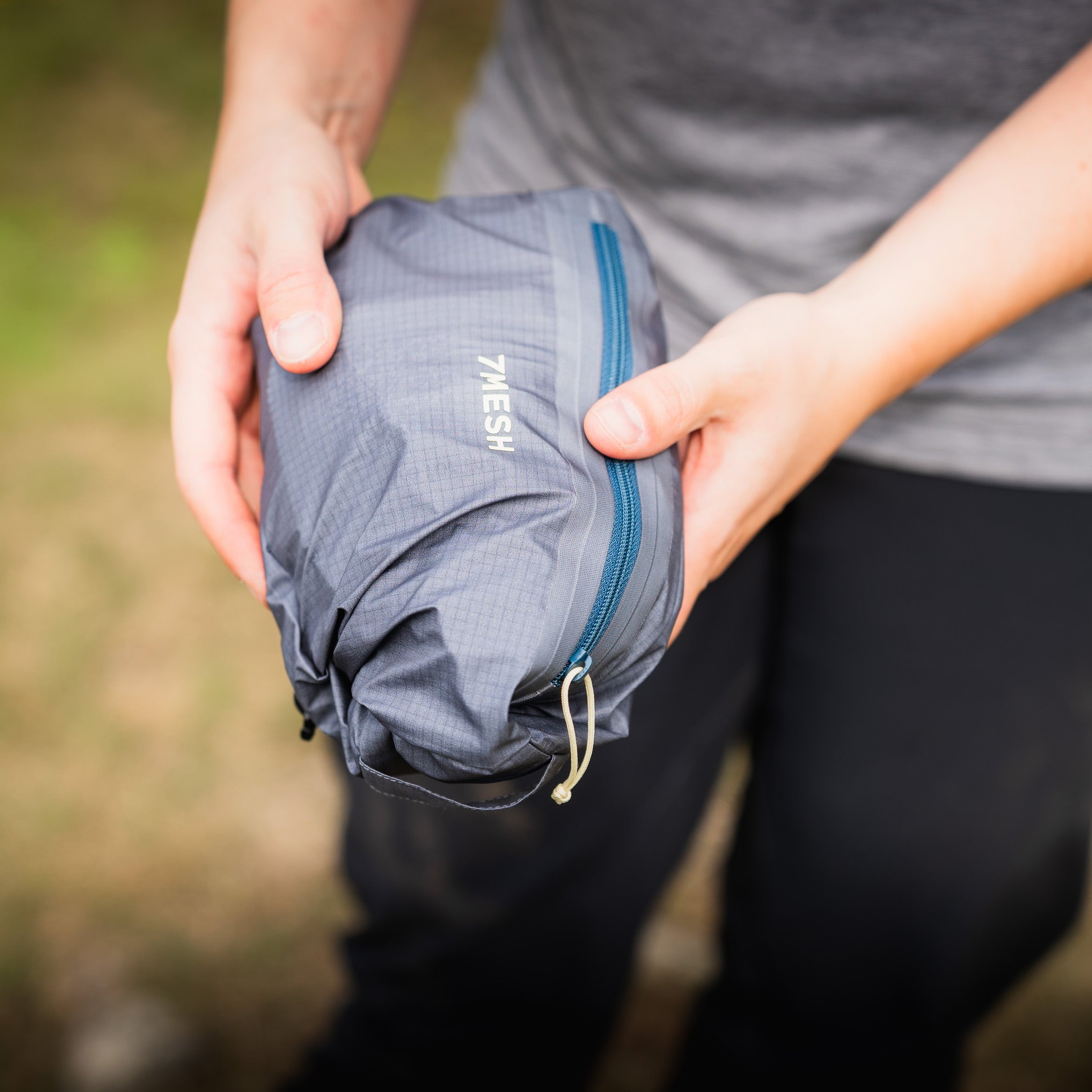 7mesh Guardian Air jacket packed into the stow system
