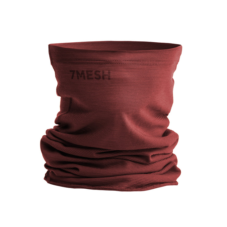 7mesh Sight Neck Cover in Pomegranate at Tweed Valley Bikes