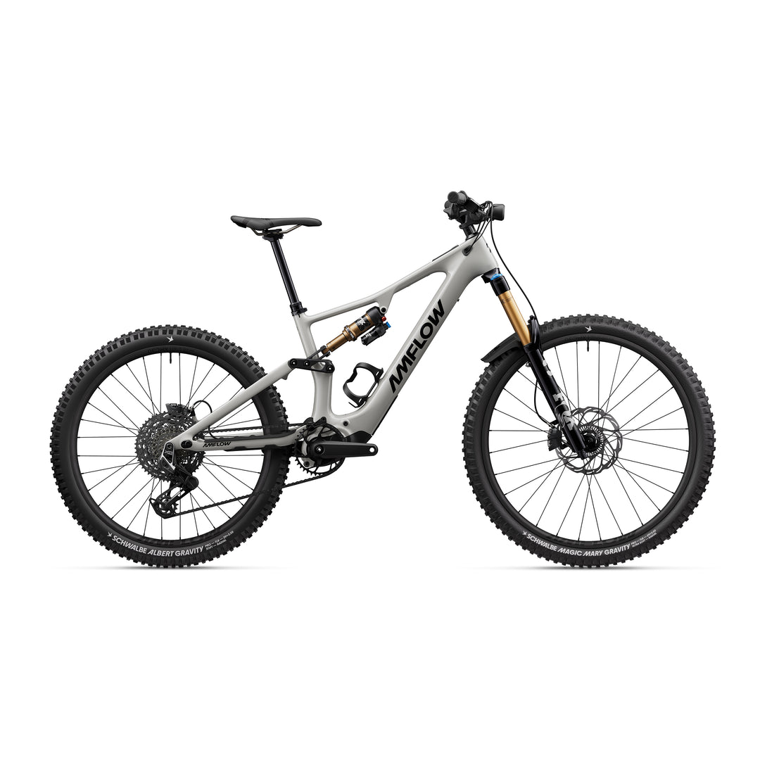 Amflow PX Carbon E-BIke in Moonstone Grey