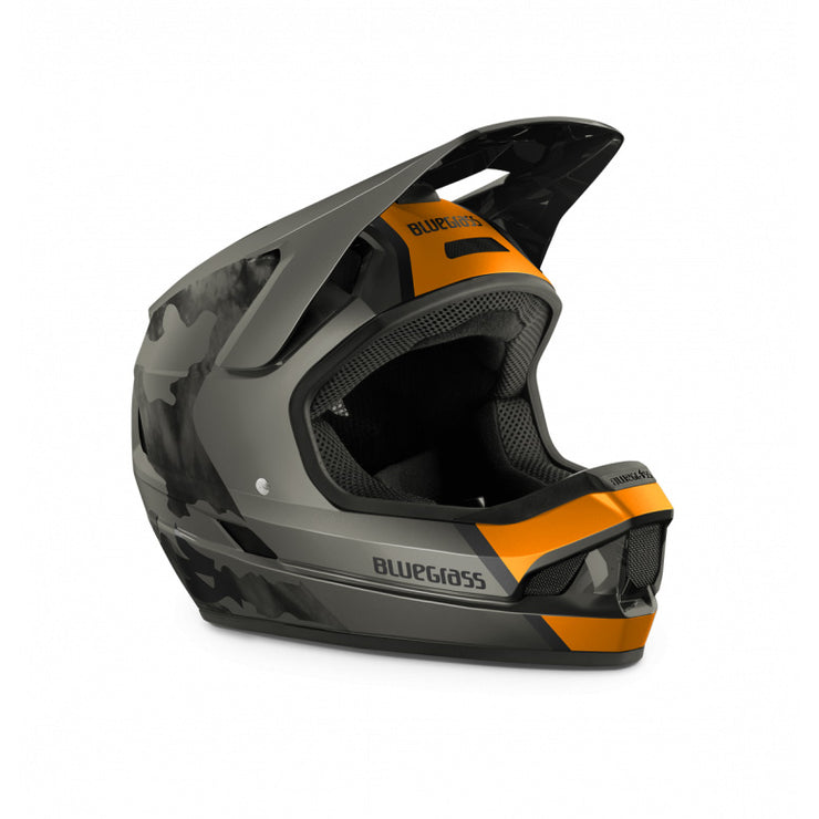 Bluegrass Legit Helmet in Grey / Orange