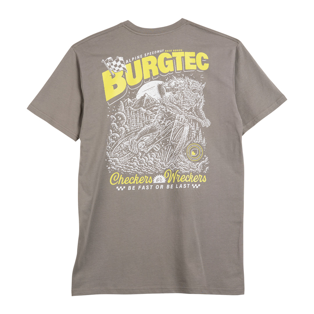 Burgtec Alpine Speedway T-Shirt in Granite Grey
