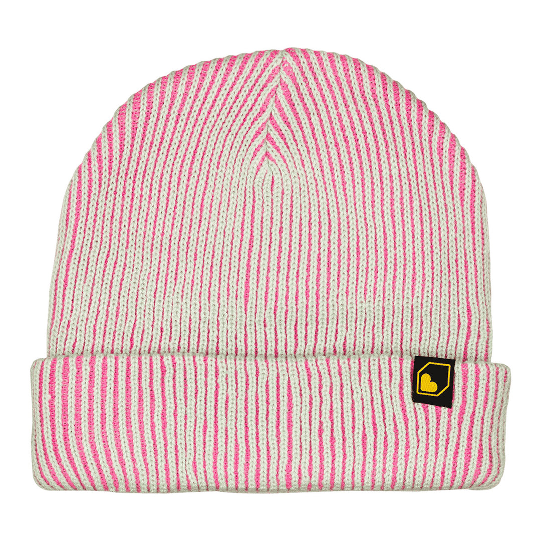 Burgetc Bootleg Beanie in Strawberry Twist