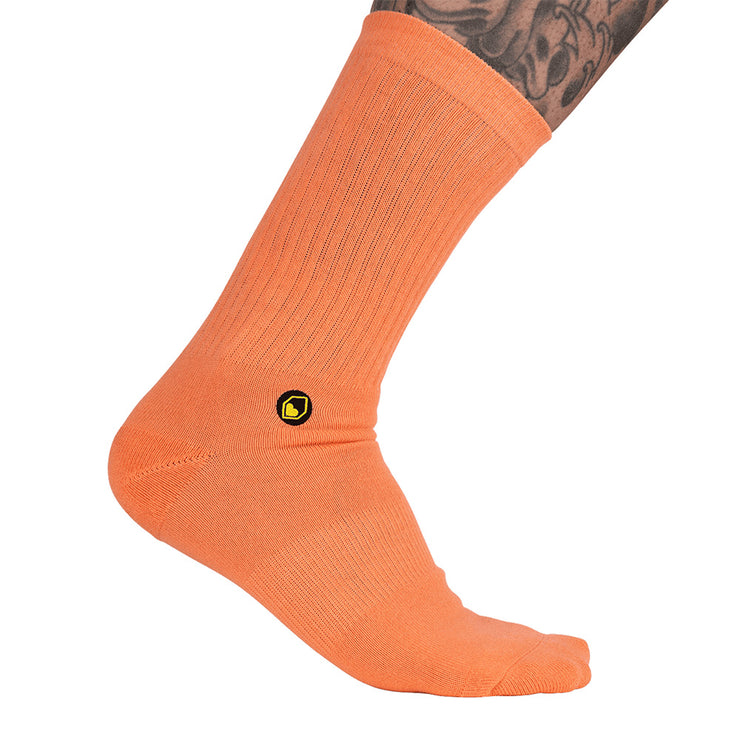 Burgtec Everyday Crew Sock in Coral Reef
