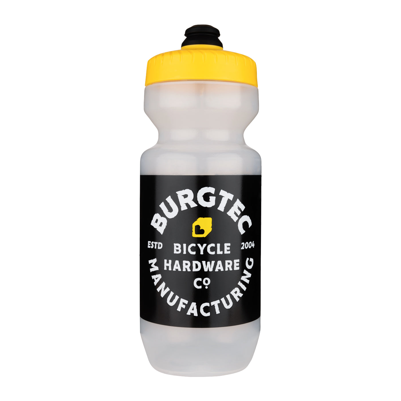 Burgtec Guzzle Water Bottle in Stamp at Tweed Valley Bikes