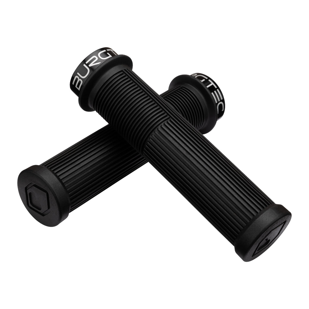 Burgtec Bartender Pro Super Soft Josh Bryceland Signature Grip in Burgtec Black at Tweed Valley Bikes