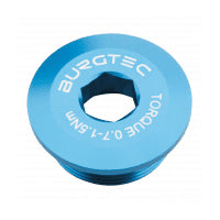 Burgtec Shimano Crank Bolt in Deep Blue at Tweed Valley Bikes