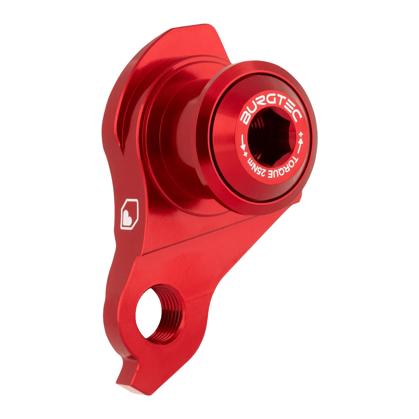 Burgtec UDH Hanger in Race Red at Tweed Valley Bikes