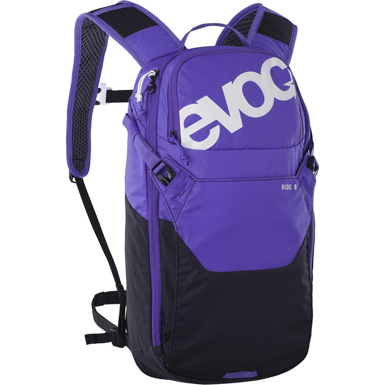 Evoc Ride 8 Backpack in Violet at Tweed Valley Bikes