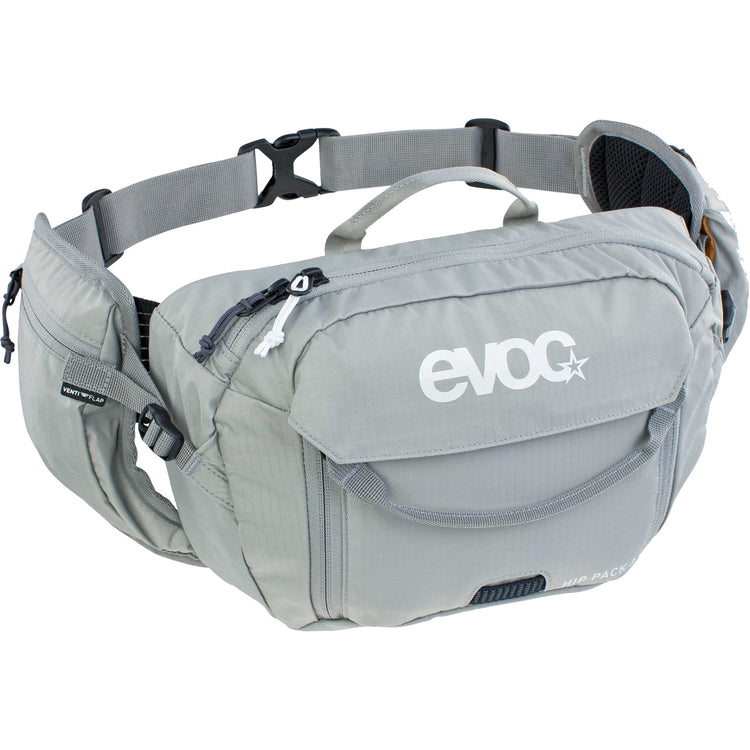 Evoc Hip Pack 3L in Stone at Tweed Valley Bikes