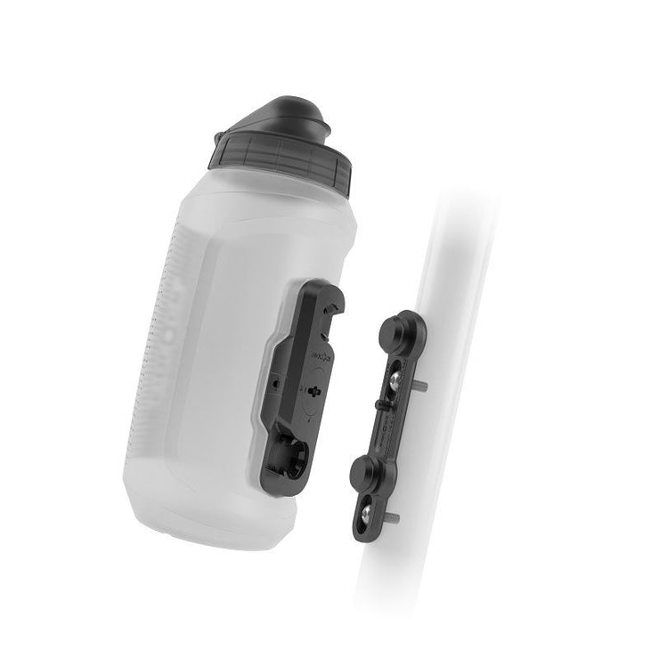 Fidlock TWIST bottle 750 Compact + Bike Base in Clear