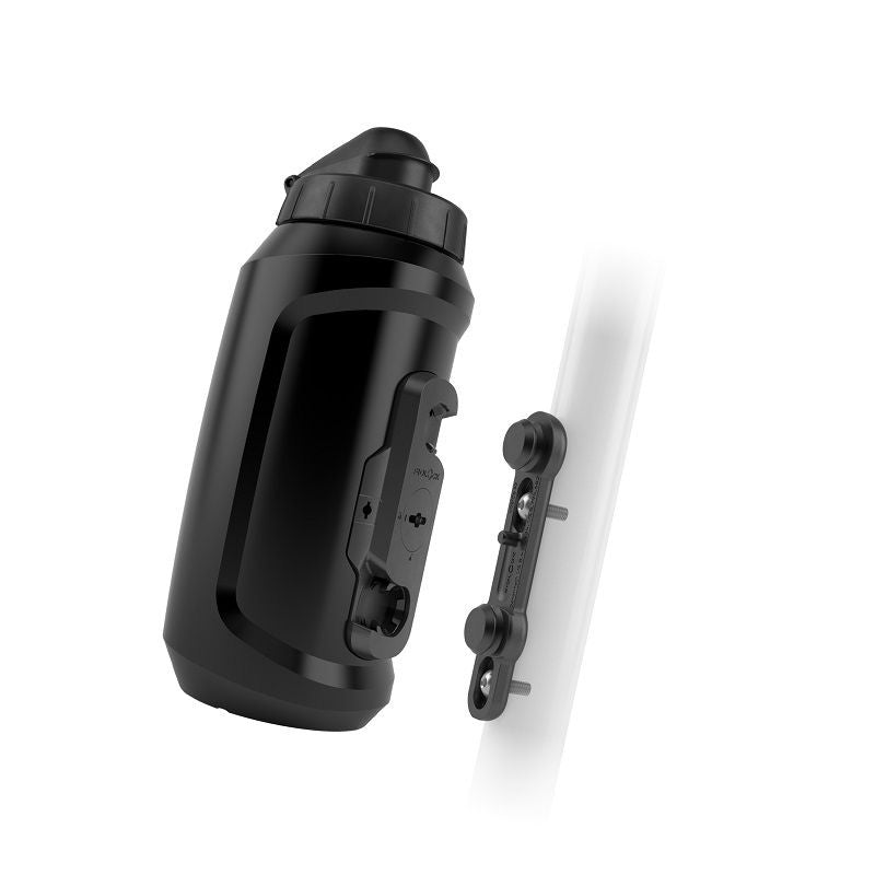 Fidlock TWIST bottle 750 Compact + Bike Base in Solid Black