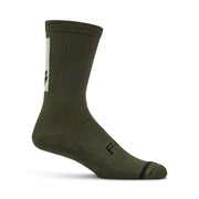 Fox Defend Sock 8" in Olive Green at Tweed Valley Bikes