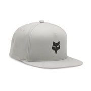 Fox Head Snapback Hat in Steel Grey at Tweed Valley Bikes