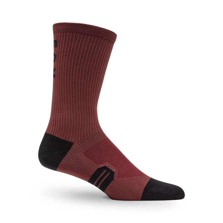 Fox Ranger Sock 8" in Rust at Tweed Valley Bikes