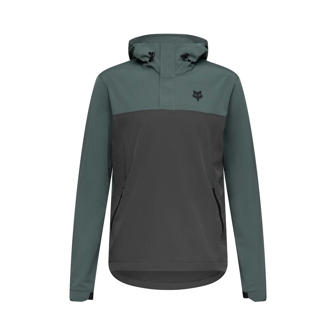 Fox Ranger Wind Pullover in Sage at Tweed Valley Bikes