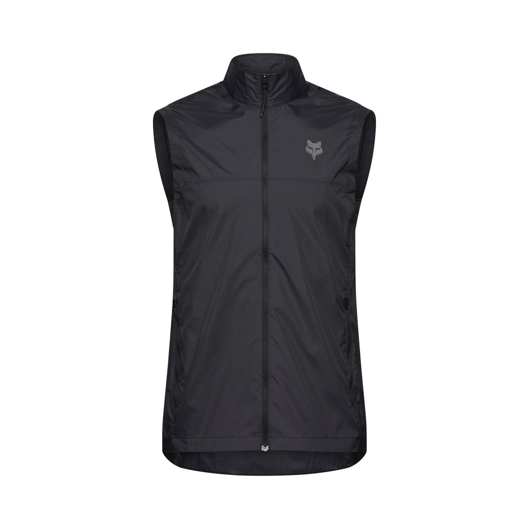 Fox Ranger Wind Vest in Black at Tweed Valley Bikes