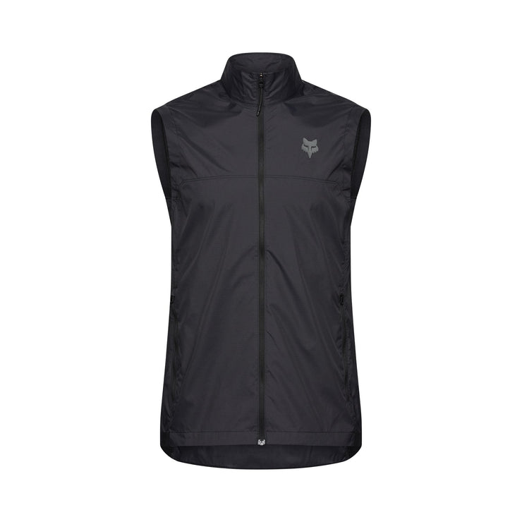 Fox Ranger Wind Vest in Black at Tweed Valley Bikes