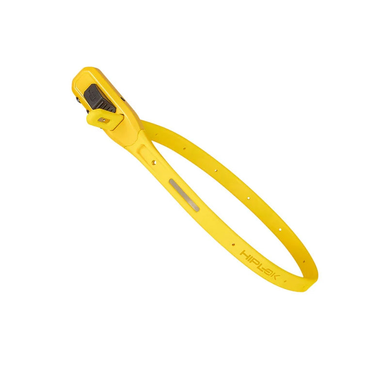 Hiplok Z-Lok Combo Armoured Reusable Zip Tie in Yellow at Tweed Valley Bikes