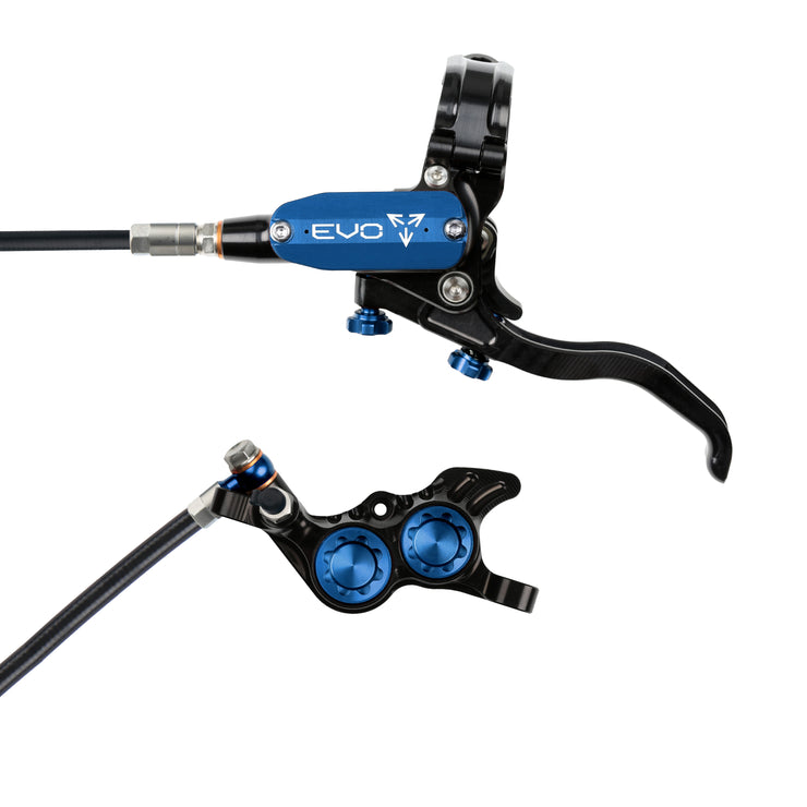 Hope Tech Evo GR4 in Black/Blue at Tweed Valley Bikes