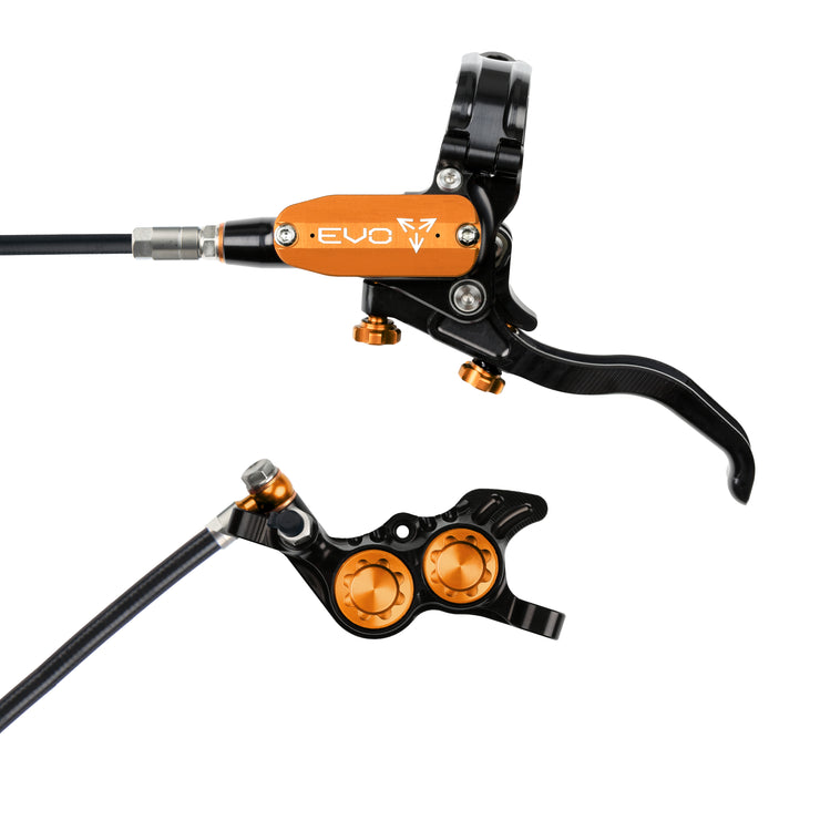 Hope Tech Evo GR4 in Black/Orange at Tweed Valley Bikes