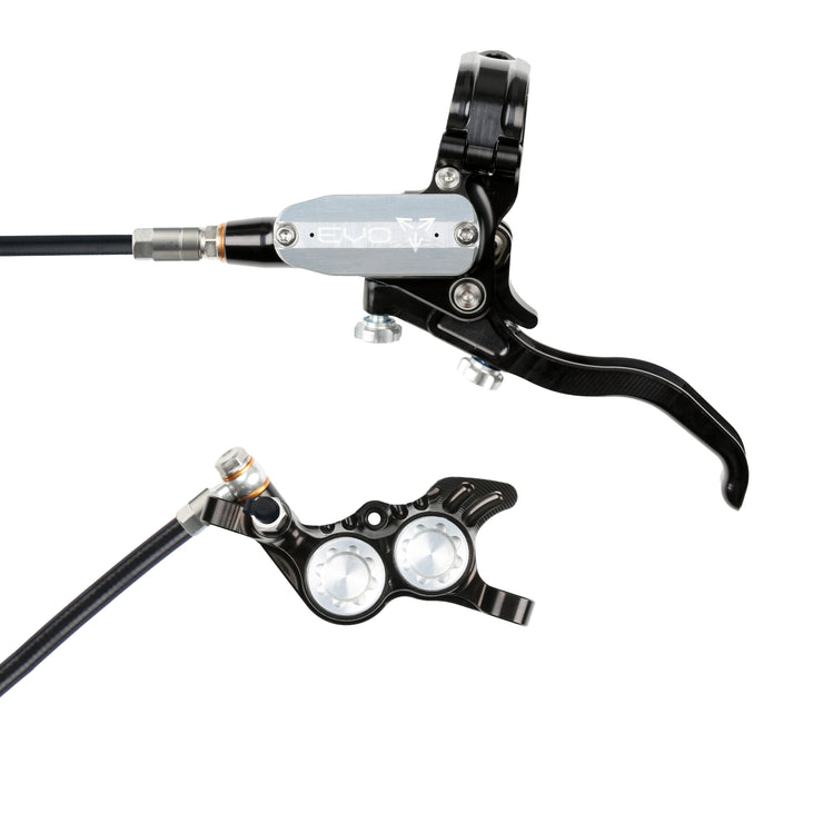 Hope Tech Evo GR4 in Black/Silver at Tweed Valley Bikes