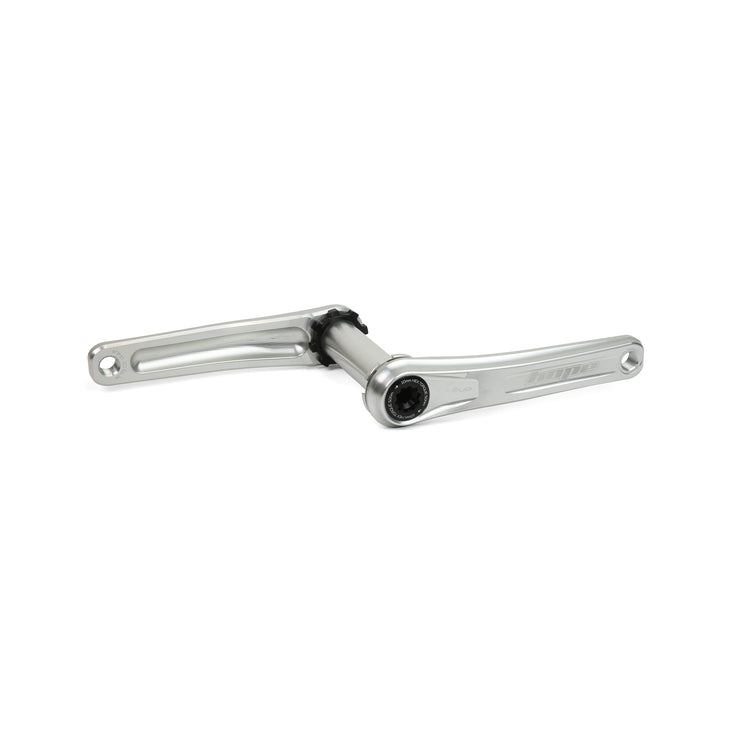 Hope EVO Crankset No Spider 68/73mm Crank in Silver at Tweed Valley Bikes