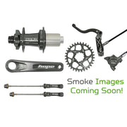 Hope EVO Crankset No Spider 68/73mm Crank in Smoke at Tweed Valley Bikes