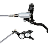 Hope Tech 4 EVO TR4 Brakes with Braided Hose in Black/Silver at Tweed Valley Bikes