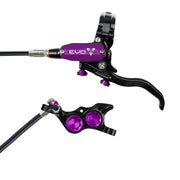 Hope Tech 4 EVO TR4 Brakes with Standard Hose in Black/Purple at Tweed Valley Bikes