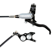Hope Tech 4 EVO TR4 Brakes with Standard Hose in Black/Silver at Tweed Valley Bikes
