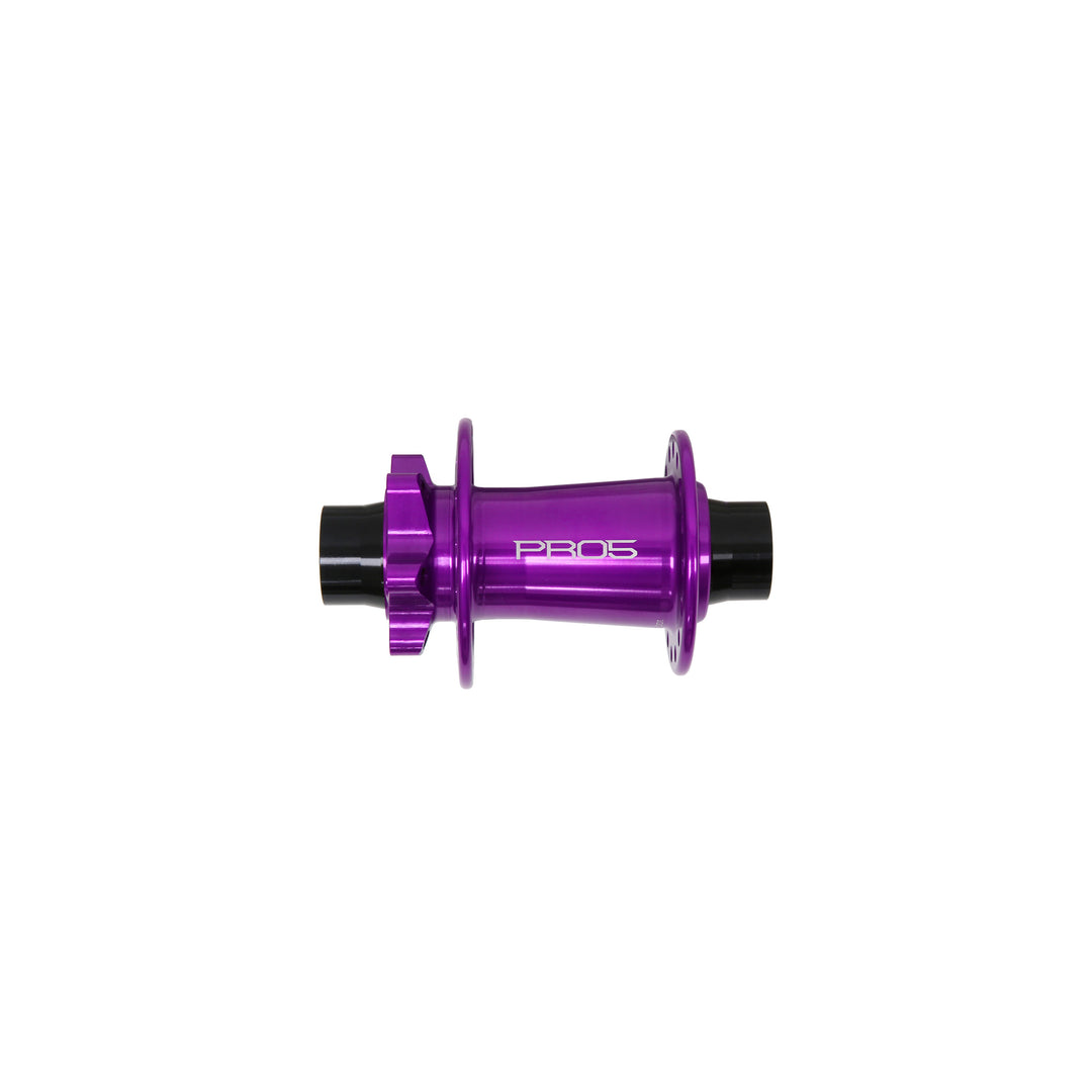 Hope Pro 5 Front Hub 6-Bolt  - 32 Hole in Purple at Tweed Valley Bikes