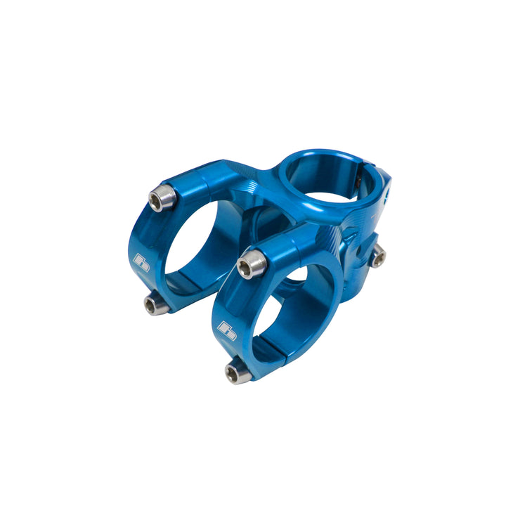 Hope Trail Stem 35mm Bar Clamp in Blue at Tweed Valley Bikes