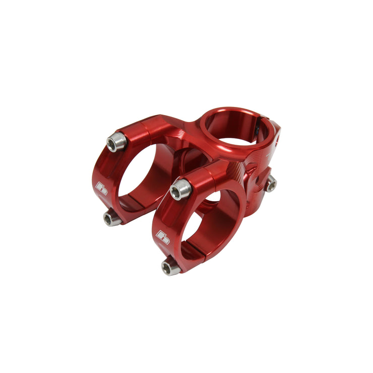 Hope Trail Stem 35mm Bar Clamp in Red at Tweed Valley Bikes