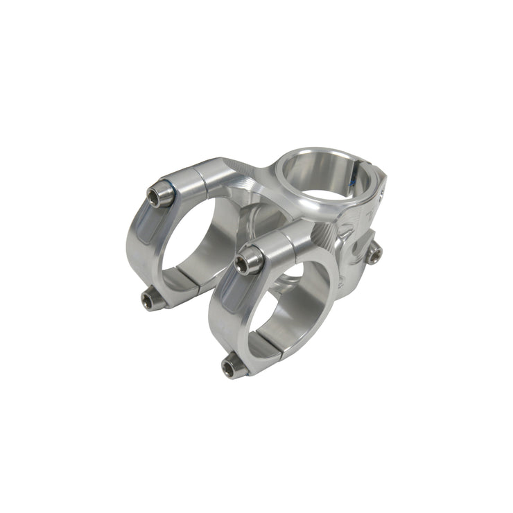 Hope Trail Stem 35mm Bar Clamp in Silver at Tweed Valley Bikes