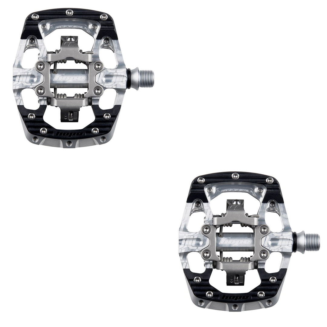 Hope Union Gravity Pedals in Silver at Tweed Valley Bikes