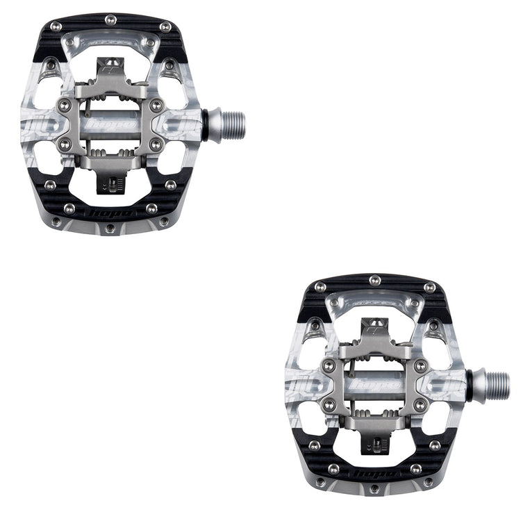 Hope Union Gravity Pedals in Silver at Tweed Valley Bikes