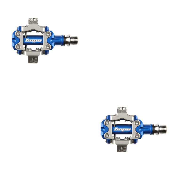 Hope Union RC Pedals in Blue at Tweed Valley Bikes