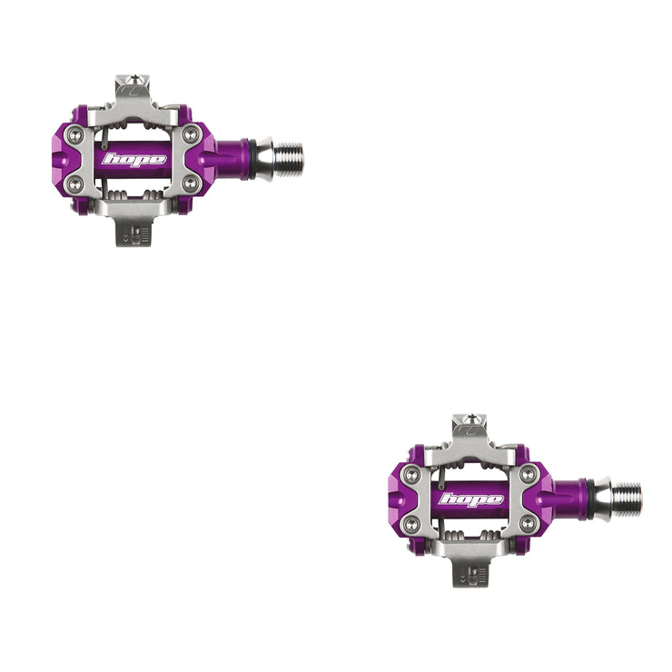 Hope Union RC Pedals in Purple at Tweed Valley Bikes
