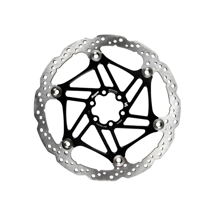 Hope V4 Vented Floating Disc in Black at Tweed Valley Bikes