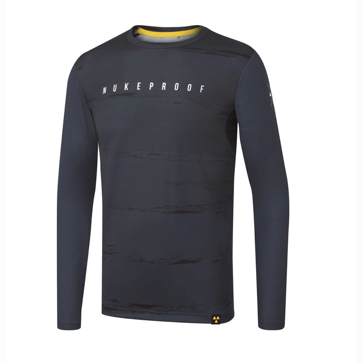 Nukeproof Blackline Youth Long Sleeve Jersey in Dark Denim at Tweed Valley Bikes