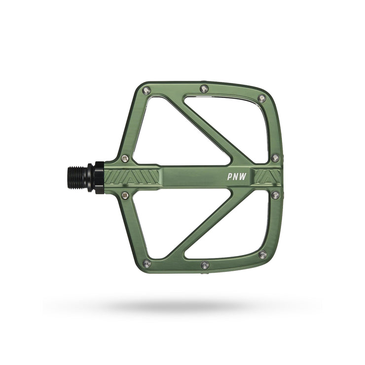 PNW Loam Pedals Gen 2 in Moss Green at Tweed Valley Bikes